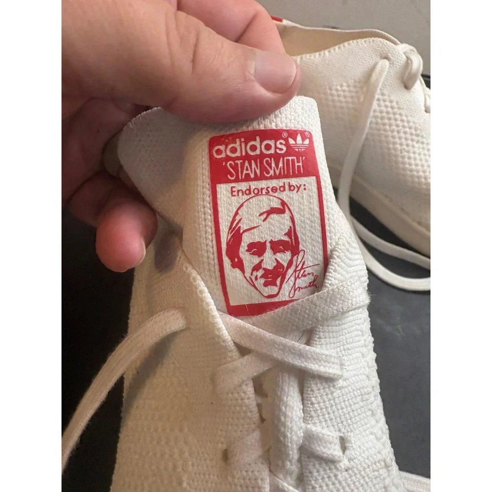 Adidas Stan Smith Primeknit White Red Low Top Sneakers S75148